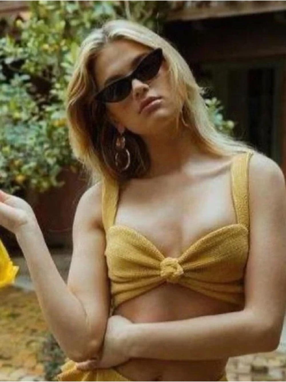 Montce Goldie Bikini Top XS
